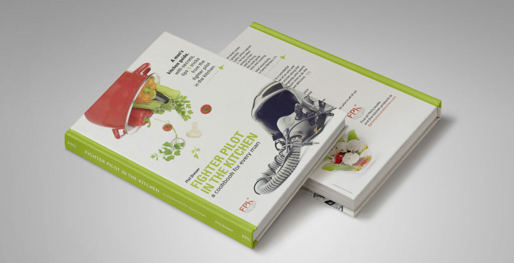 Cookbook for every man cover and back