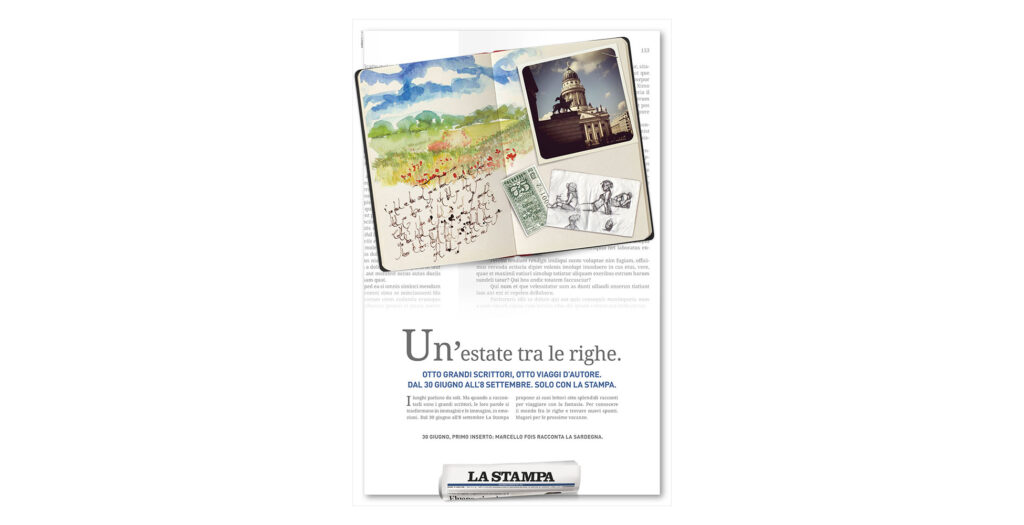 La Stampa concorso "Percorsi d'autore"