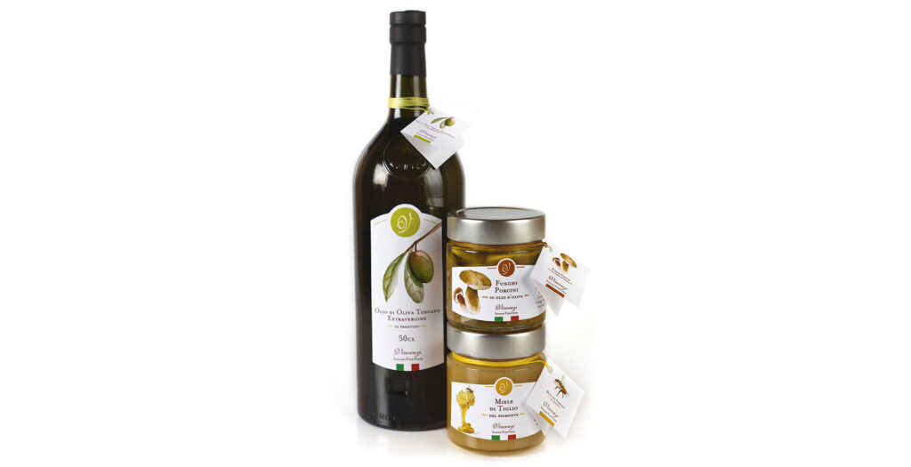 Vincenzi Fine Food labels